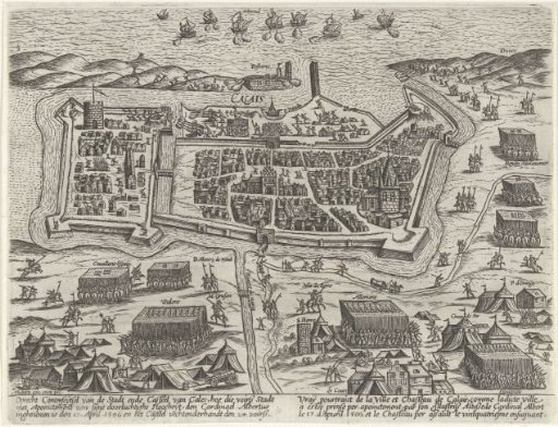 The Capture of Calais by Archduke Albert, 1596