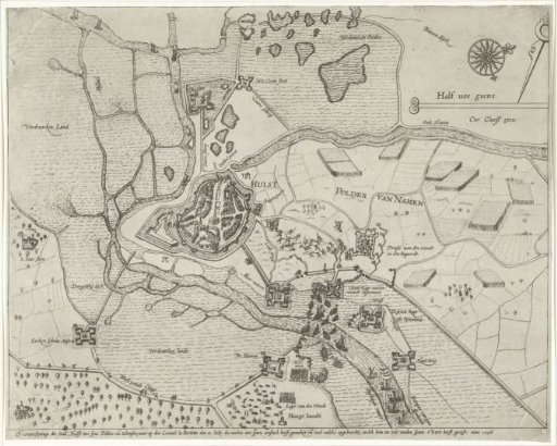 The Siege of Hulst by Archduke Albert, 1596