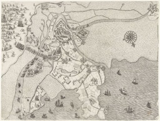 Siege of Hulst by Archduke Albert, 1596