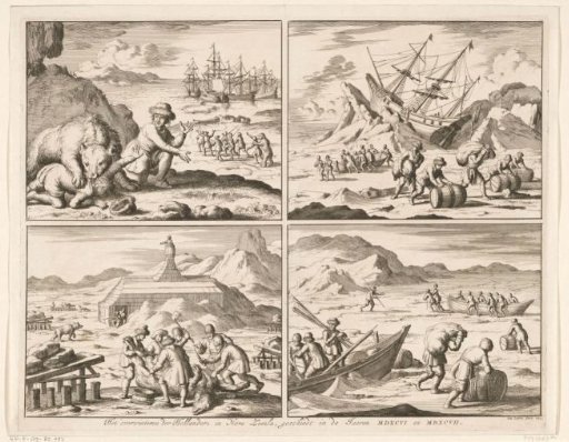 Wintering on Nova Zembla, 1596-1597