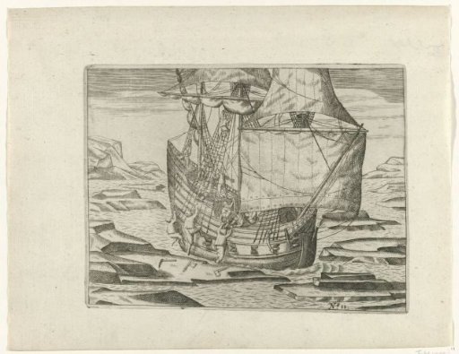 The Ship Stuck in the Ice, 1596