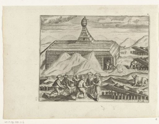 Shooting and Skinning a Polar Bear, 1597