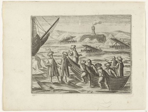 Failed Attempt to Haul the Boat to the House, 1597
