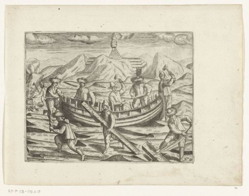 Carpentry Work on the Skiff, 1597