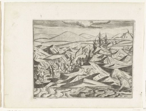 Clearing a Path Through the Ice to the Sea, 1597