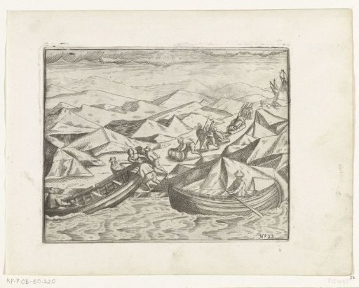 Launching the Skiffs, 1597