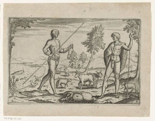 Inhabitants of the Cape of Good Hope, 1595