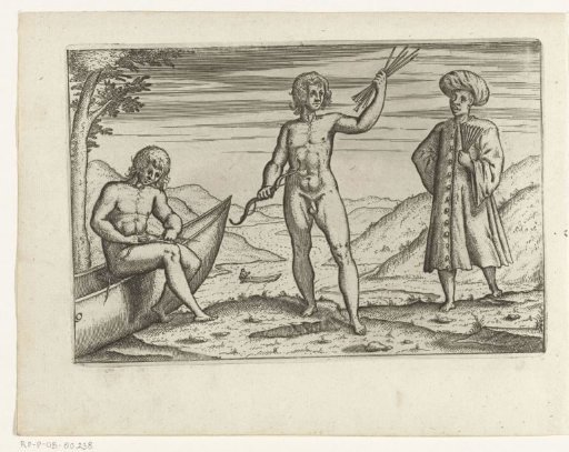 Inhabitants of the island of Pugniatan (Enggano), 1596