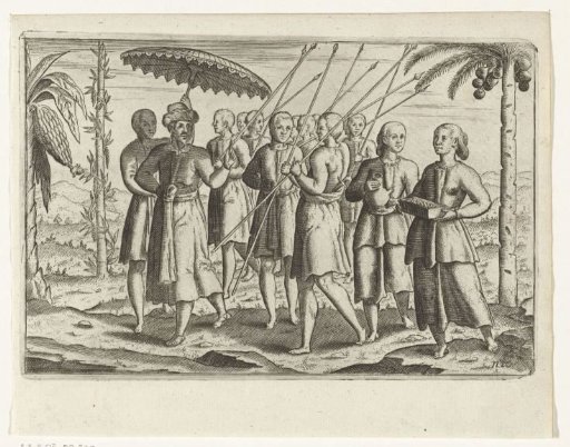 Village headman on Sumatra, 1596
