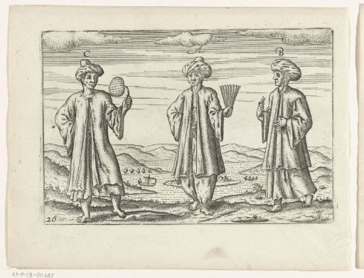 Arab merchants at Bantam, 1596