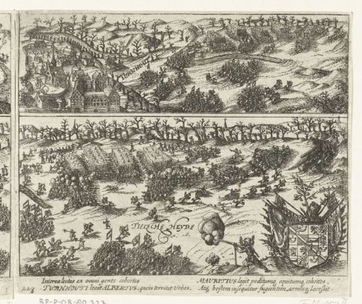 Battle of Turnhout, 1597 (right part)