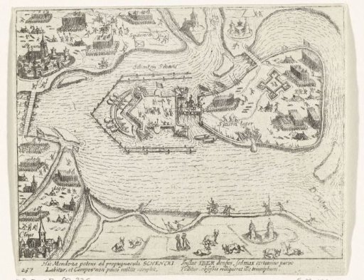 Siege of Schenkenschans by the Spaniards, 1597