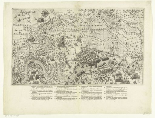 Siege of Zaltbommel and other strongholds in the Bommelerwaard and the construction of Sint-Andries, 1599