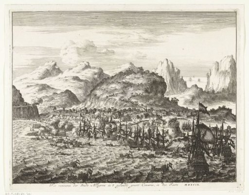 Conquest of Gran Canaria by the fleet under Admiral Pieter van der Does, 1599