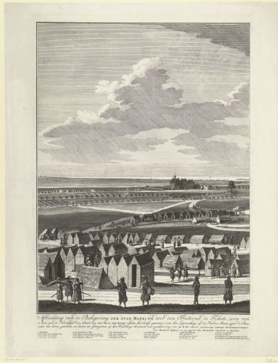 Siege of Haarlem, 1572-1573 (Left Sheet)