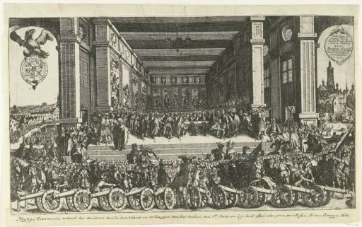 The Investiture of Maurice with the Order of the Garter, 1613
