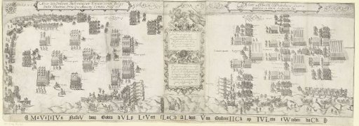 The States' and Spanish Armies Facing Each Other on the Beach at Nieuwpoort, 1600