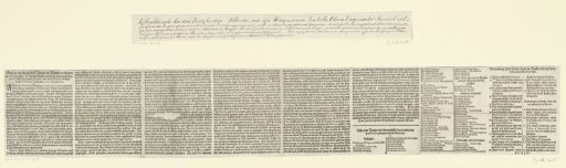 German Text Sheet Accompanying the Depiction of the Battle of Nieuwpoort Combined with Portraits of Albrecht and Isabella with Mendoza and Maurice and Frederick Henry on Horseback Before the Battlefield, 1600
