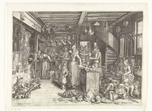 Kitchen Interior, ca. 1600