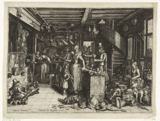 Kitchen Interior, ca. 1600