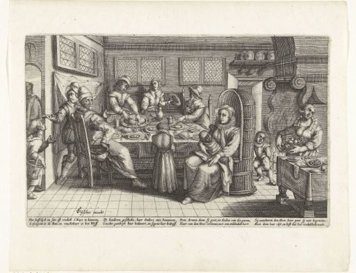 The good household, ca. 1600
