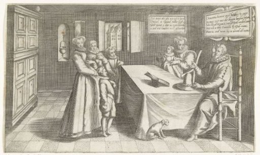 The good housefather, ca. 1600