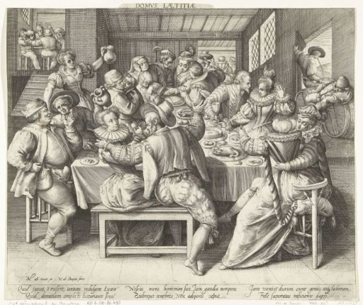 The Festive House, ca. 1600