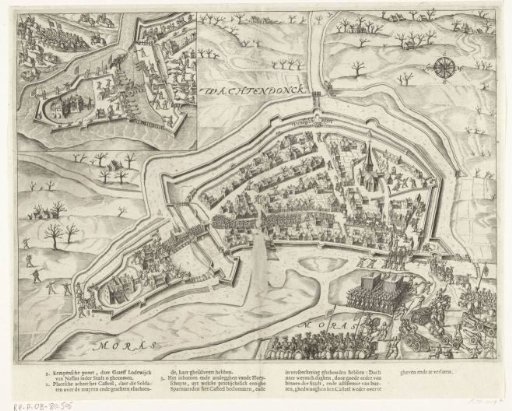 Conquest of Wachtendonk, 1600