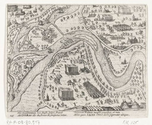Maurice takes the fort of Sint-Andries, 1600