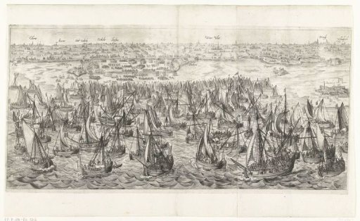 The fleet landing at Philippine, 1600