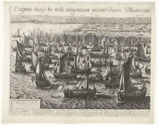 The fleet landing at Philippine (left sheet), 1600