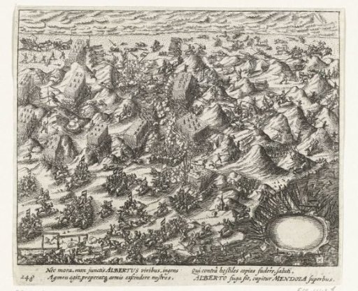 The Battle of Nieuwpoort, 1600