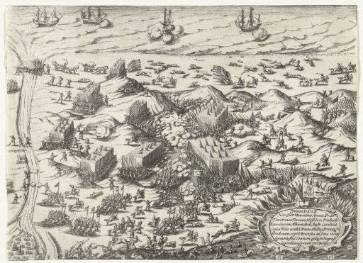 The Battle of Nieuwpoort, 1600