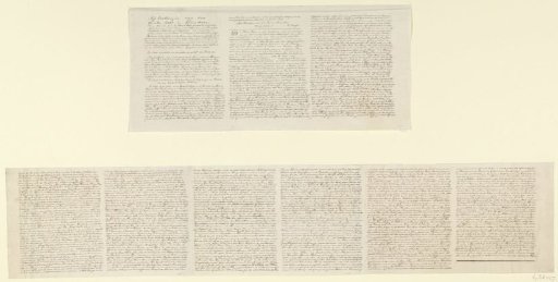 Copy of the Texts Belonging to the Large Print of the March of the States' Army Under Prince Maurice to Ostend, 1600