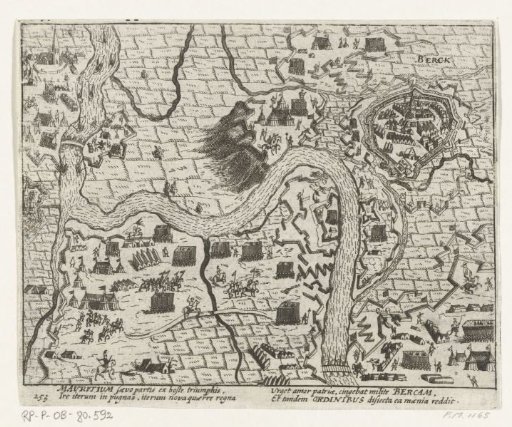 Siege and capture of Rheinberg by Maurice, 1601