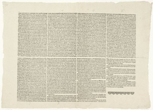 Text sheet with the central part of the description of the victory over the Portuguese fleet off Bantam, 1601