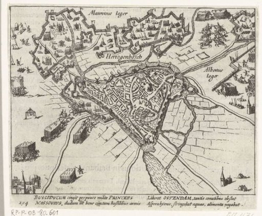 's-Hertogenbosch besieged by Maurice, 1601
