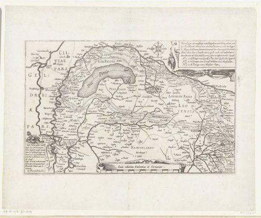 Map of Maurice's campaign through Brabant, 1602