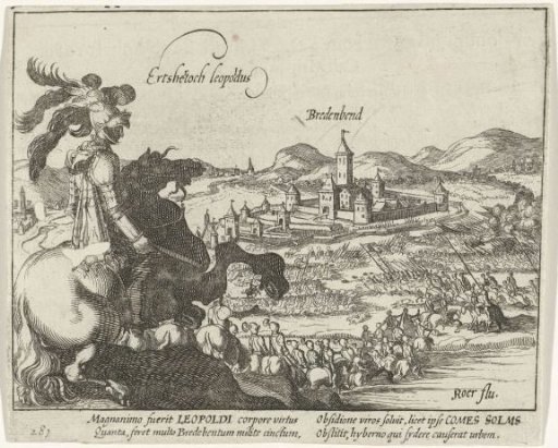 Archduke Leopold relieves Breitenbend, 1610