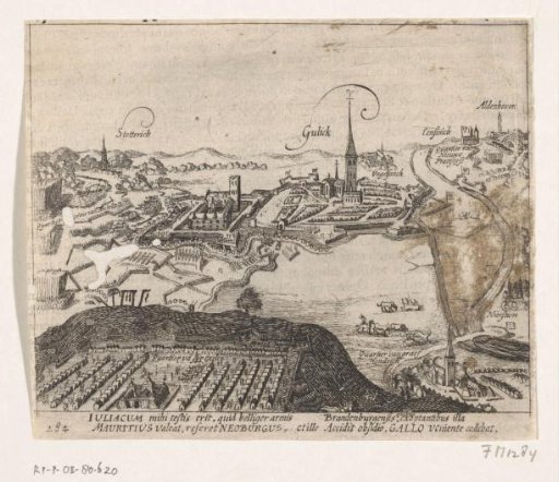 Prince Maurice Besieges Jülich, 1610