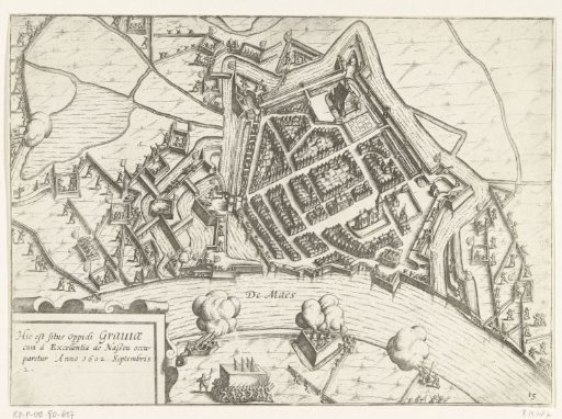Siege of Grave by Maurice, 1602