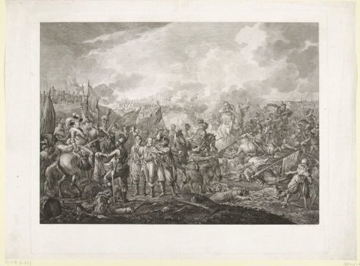 Maurice achieves victory at the Battle of Nieuwpoort, 1600