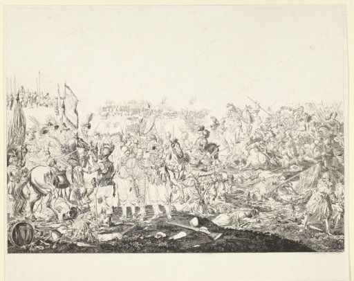 Maurice achieves victory at the Battle of Nieuwpoort, 1600