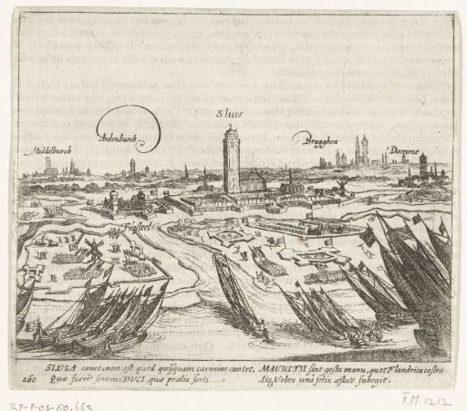 Maurice captures Sluis, 1604