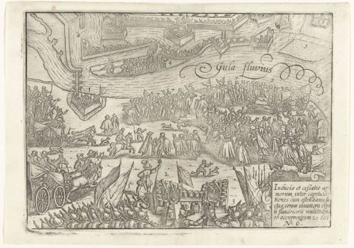 Siege of Ostend: peace negotiations on 23–25 December 1601