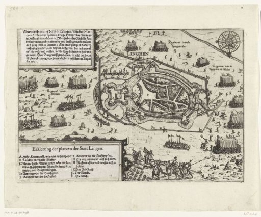 Lingen conquered by Spinola after a siege of nine days, 1605