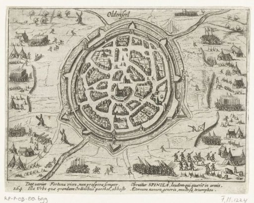 Oldenzaal conquered by Spinola, 1605