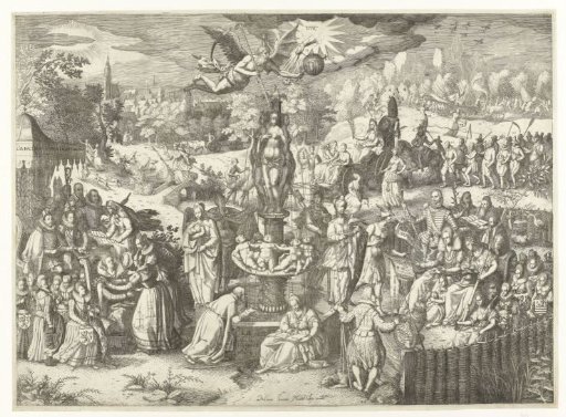 The prosperity that peace will bring to the Netherlands, 1608