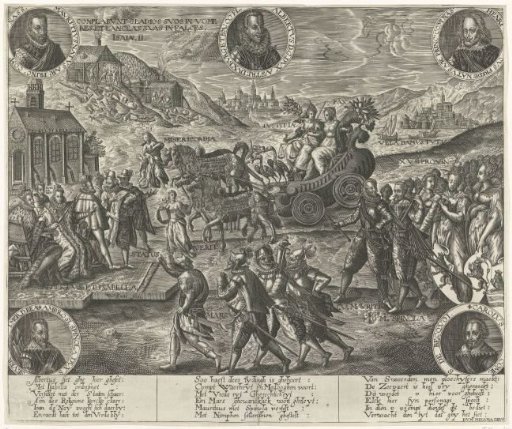 Allegory of the Truce and the reconciliation of the parties, 1609