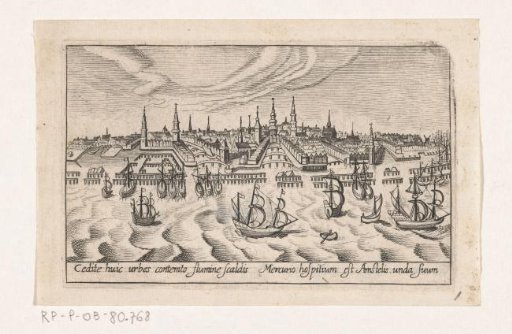View of Amsterdam and the IJ, ca. 1610